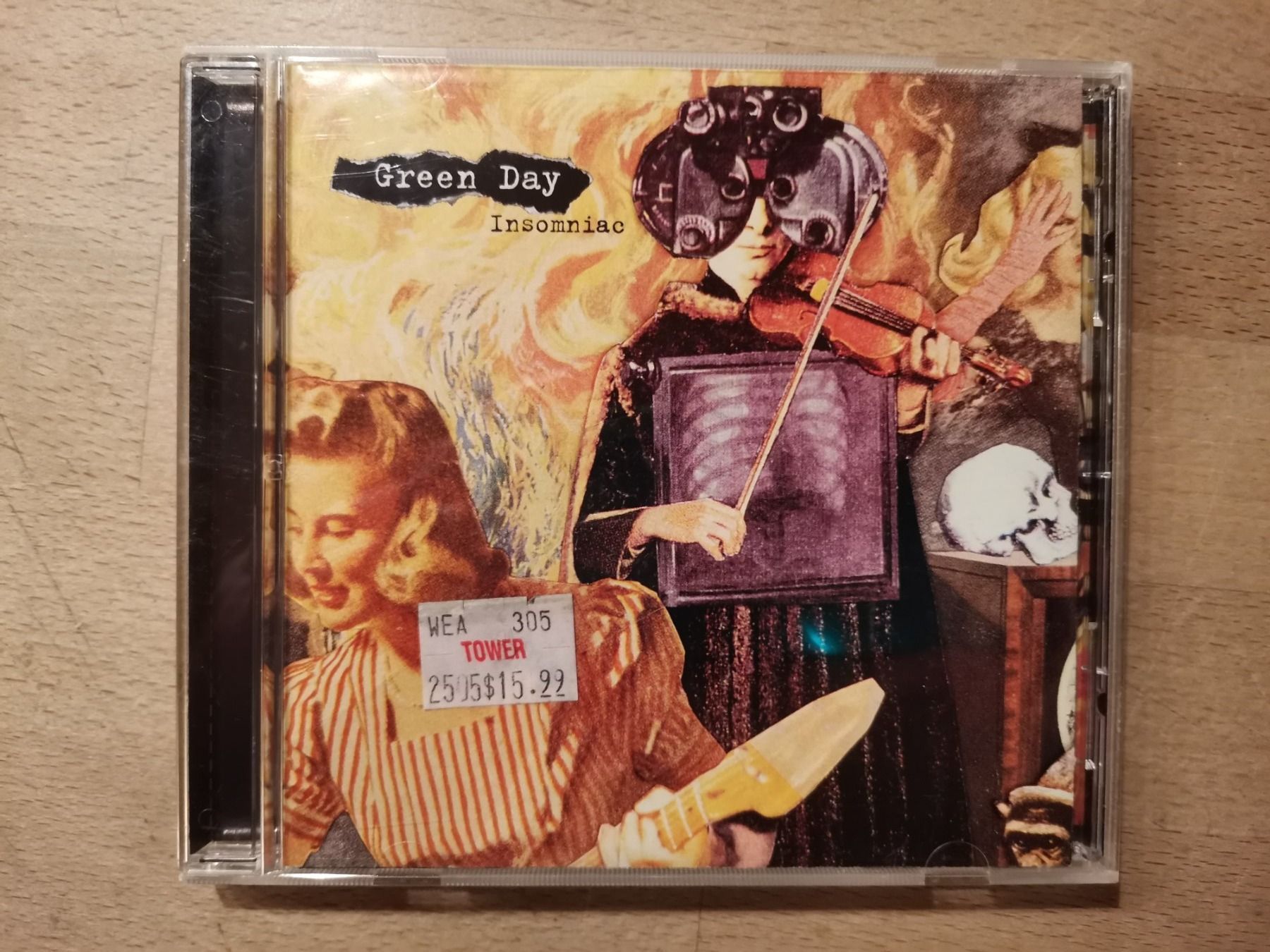 CDs: Green Day – Insomniac – D'occasion à Biel / Bienne par Music74