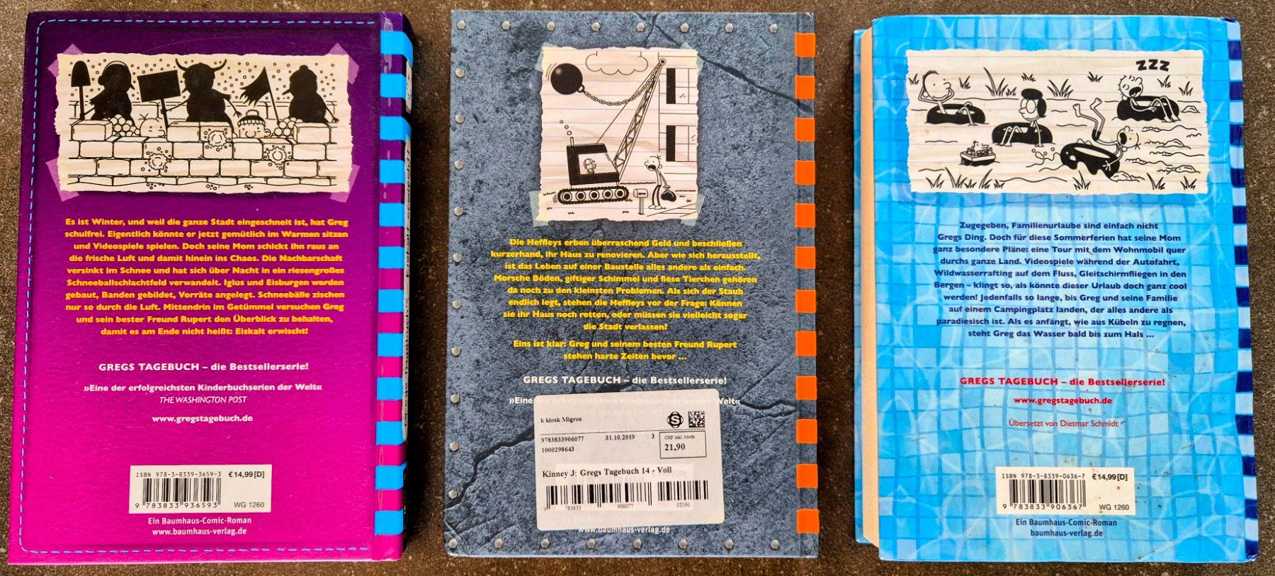 Bücher: Gregs Tagebuch 13/14/15 – Gebraucht aus Uerikon von PhilipFrey 1
