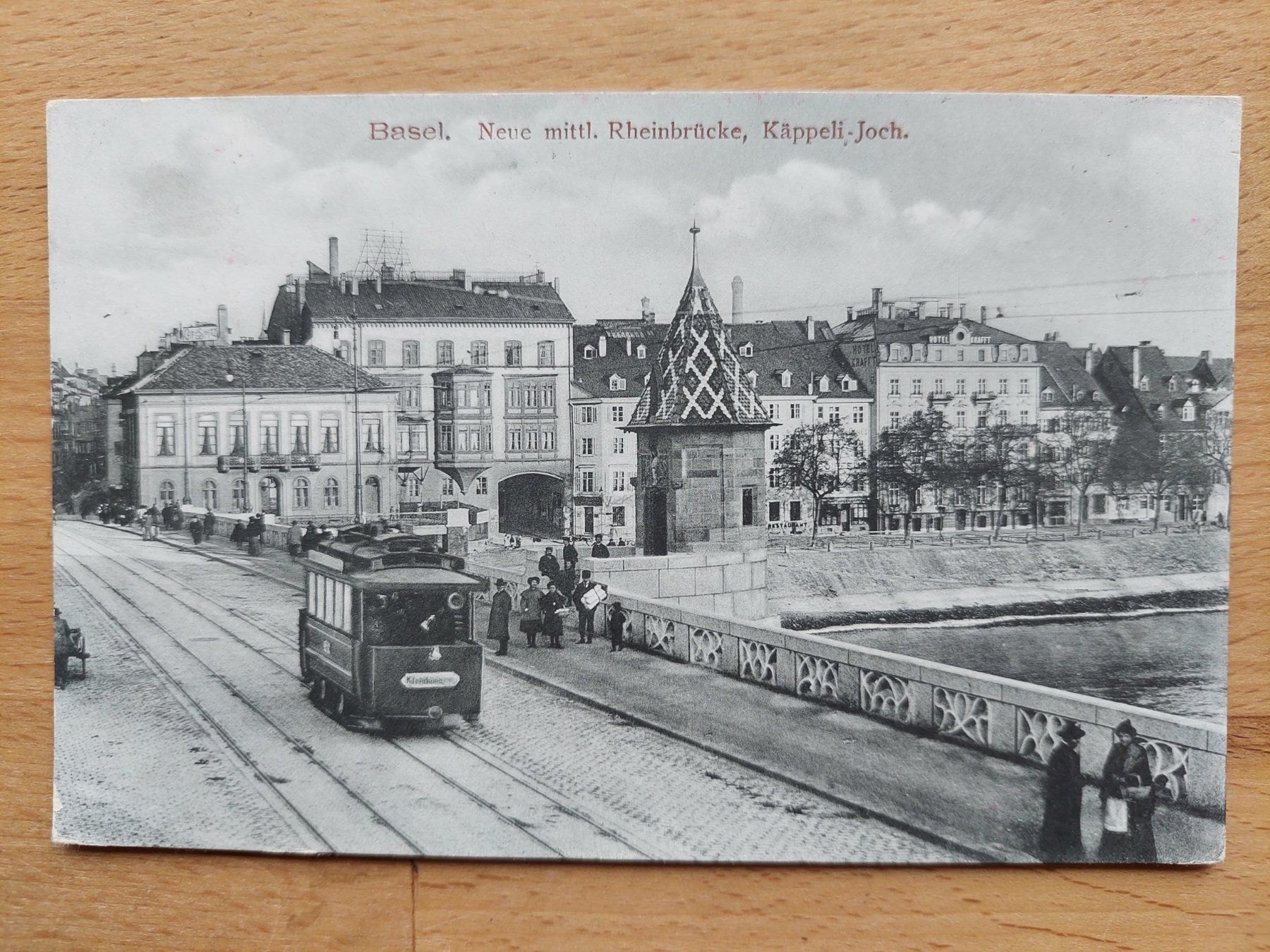 Ansichtskarten: AK Basel mit Tram belebt – Gebraucht aus Obfelden von Foto_Bild_Kunst_Buch