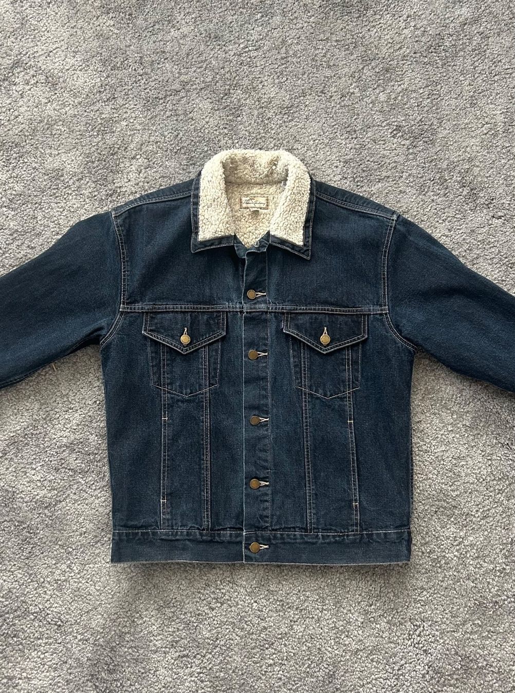 Burberry Giacche: Thomas Burberry Jeansjacke mit Teddyfutter, Grösse M – Usato da Steinach venduto da 2famous