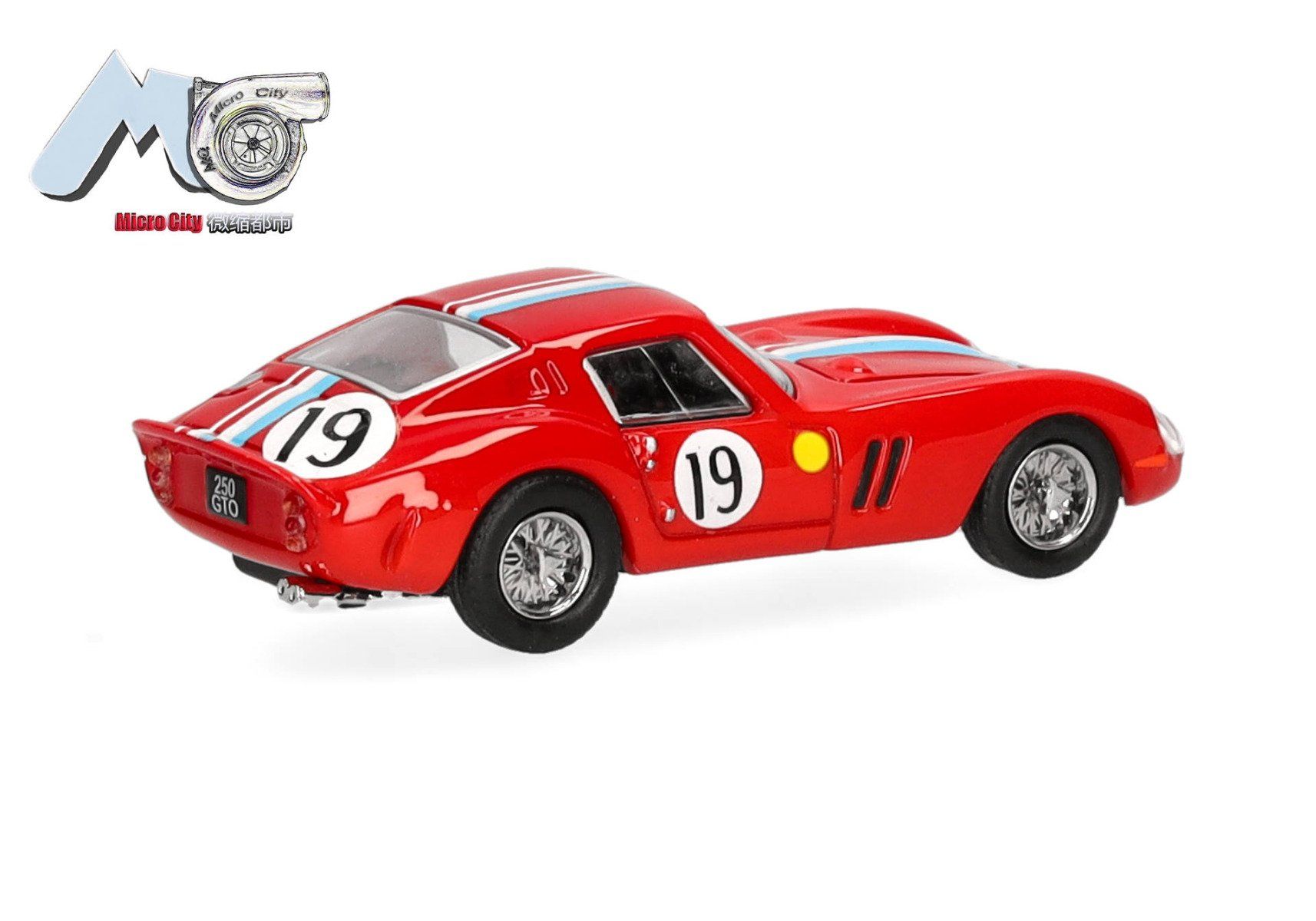 Ferrari Modellautos: 1:87 Ferrari 250 GTO "19", rot – Neu und originalverpackt aus Affoltern am Albis von Modellshop-8910 1