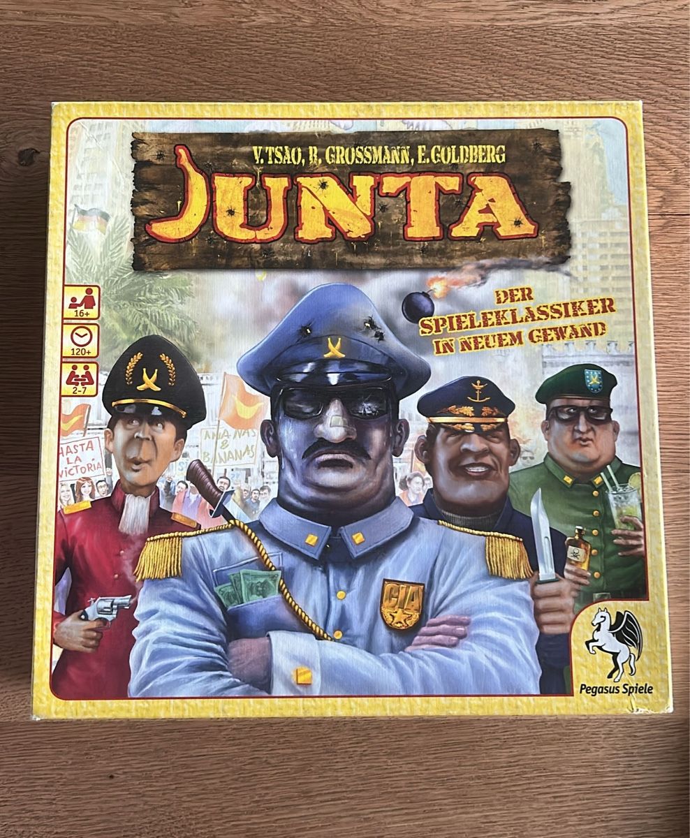Pegasus Spiele Spiele: Junta - Pegasus Brettspiel (NEU) – Neu (gemäss Beschreibung) aus Zürich von ann_smj8