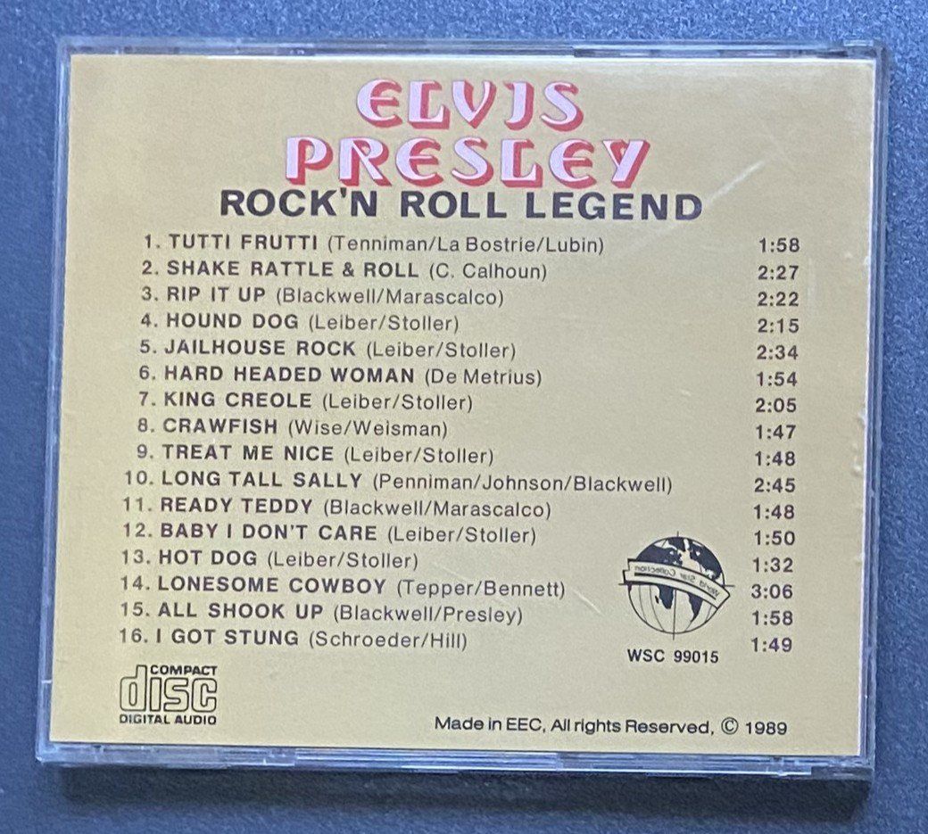 CD: CD Set Elvis Presley – Usato da Böckten venduto da Hansi36 2