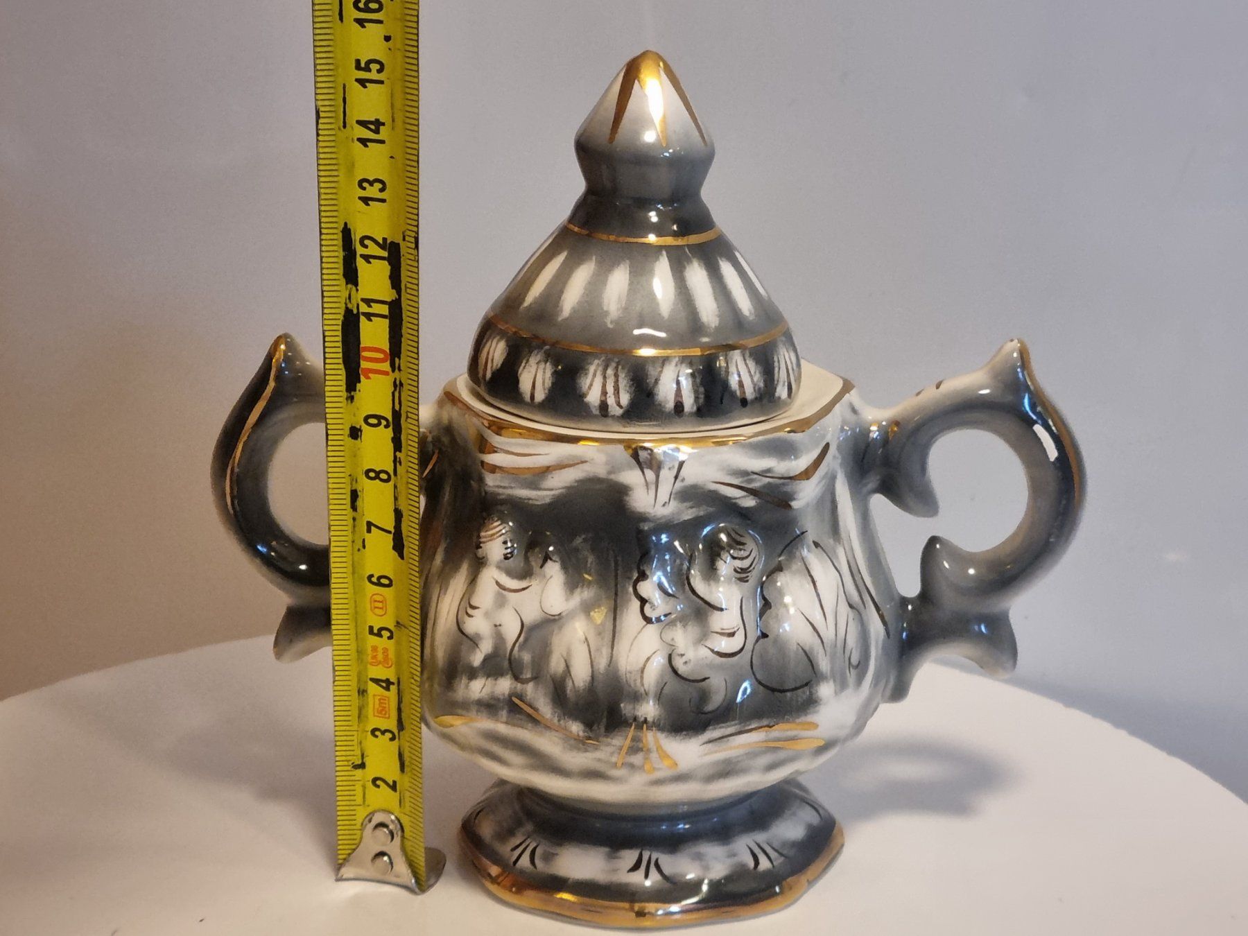 Set di piatti: Alcobaça Kaffee-Set Barock Rokoko Portugal – Usato da Scharnachtal venduto da devin03 4