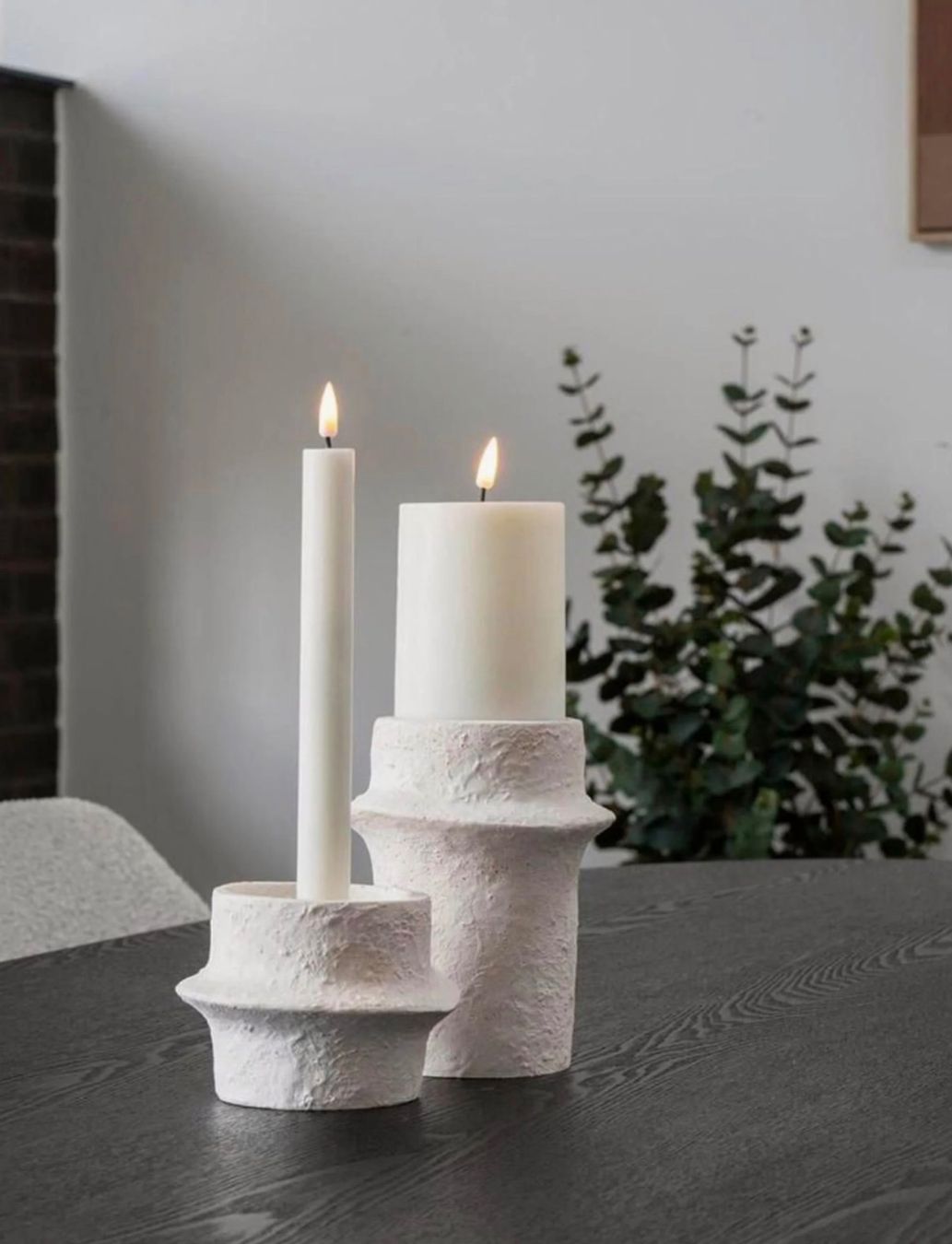 Portacandele: 2 Kerzenständer aus Stein – Nuovo (secondo la descrizione) da St. Gallen venduto da Alina.33 3