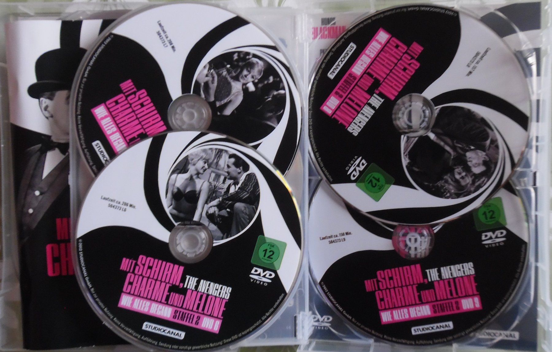Tutti i DVDs: Mit Schirm, Charme und Melone. 9 DVD`s – Usato da Bellinzona venduto da Luna093 3