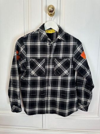 Off-White Kids Baumfällerhemd