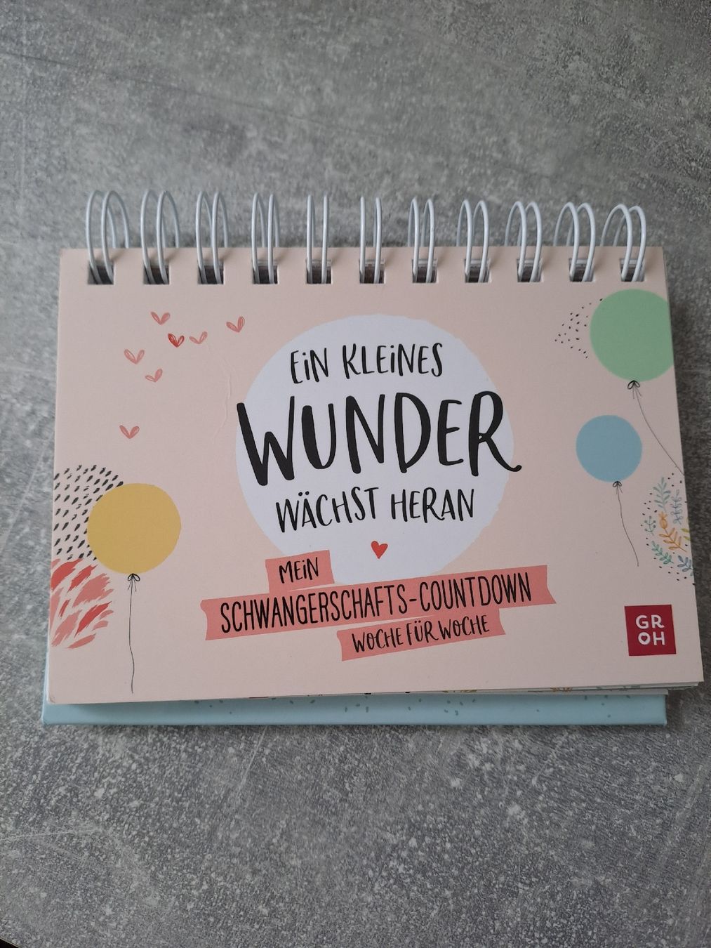 Calendari: Schwangerschafts-Countdown Kalender "Ein kleines Wunder" – Nuovo (secondo la descrizione) da Münchenbuchsee venduto da Babsique