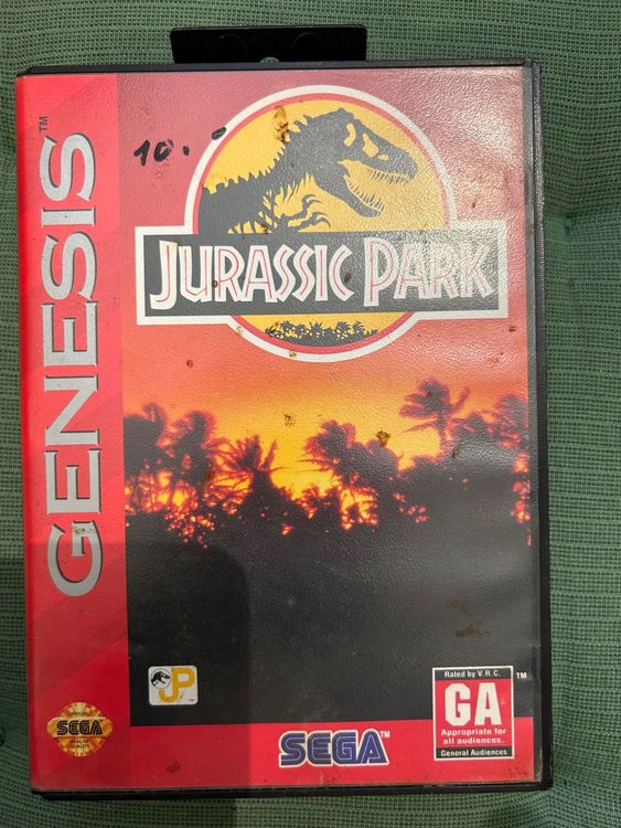 Jeu Jurassic Park Sur Sega Mega Drive – Megadrive – Bon état