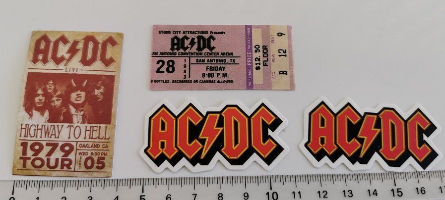AC/DC - 4 Sticker (Neu (gemäss Beschreibung)) in Wilen b. Wollerau für ...