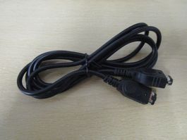 Game Boy Advance 2-er Linkkabel schwarz GBA Link Kabel Neu