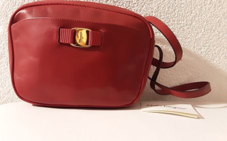 Salvatore Ferragamo sac à bandoulière cuir