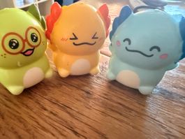 3x Squishies -Tiere-Stressabbau-Einschulung-Konzentration
