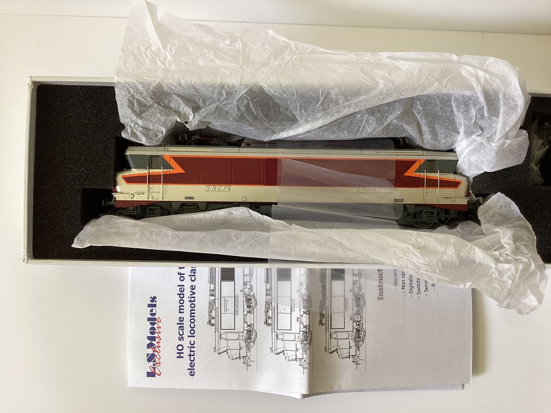 LS Models Modelleisenbahnen: LS Models 10044 SNCF BB 7003 TEE H0 1:87 – Gebraucht aus Effretikon von simtek_de 4