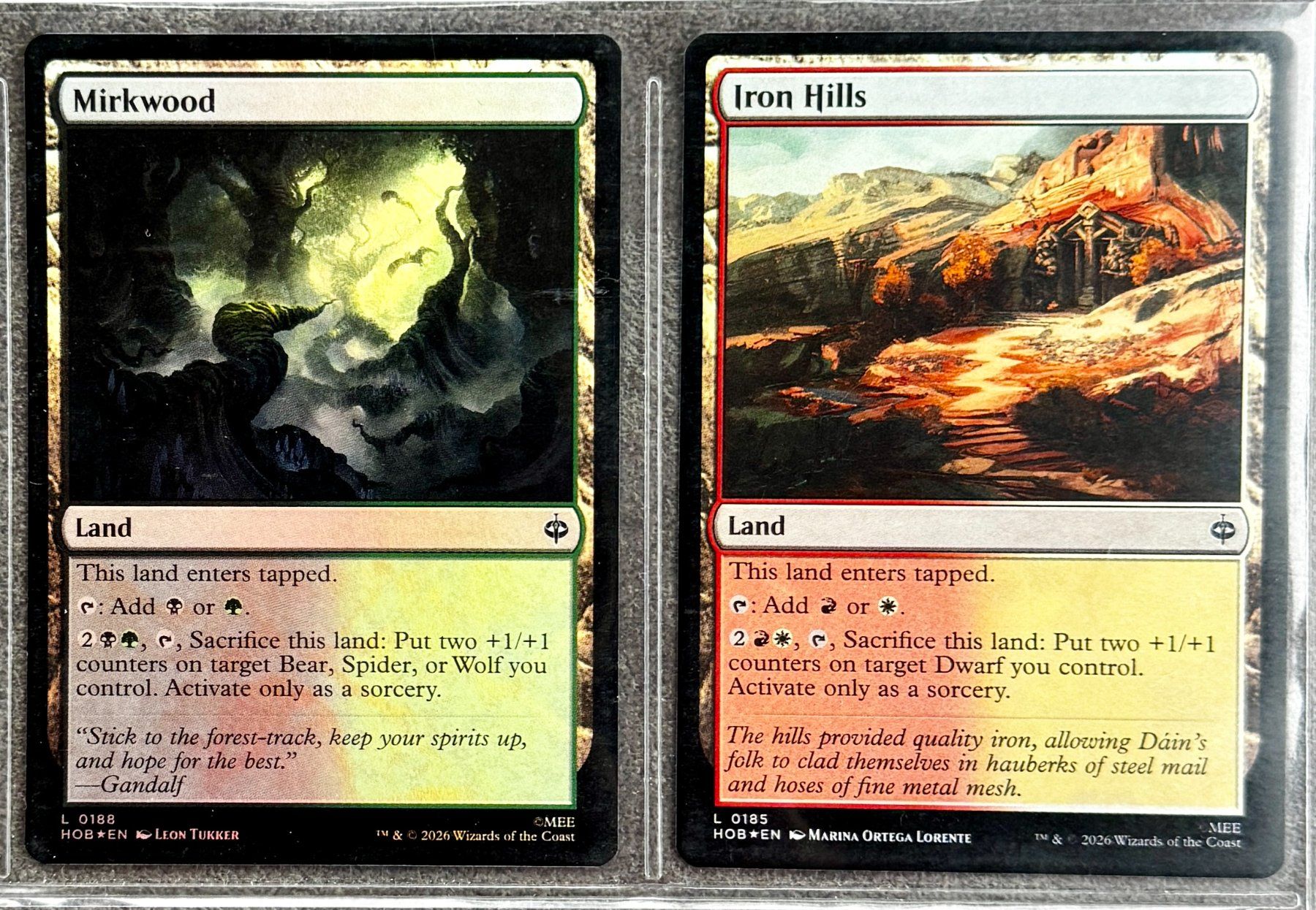 Magic The Gathering Sammelbilder & Trading cards: The Hobbit Foil Commons 56stk. – Neu (gemäss Beschreibung) aus Rechthalten von hosme_be 6