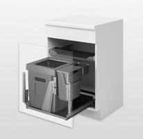 076 Peka Abfallsystem Oeko Complet 40+6+1.2 Liter 500/600