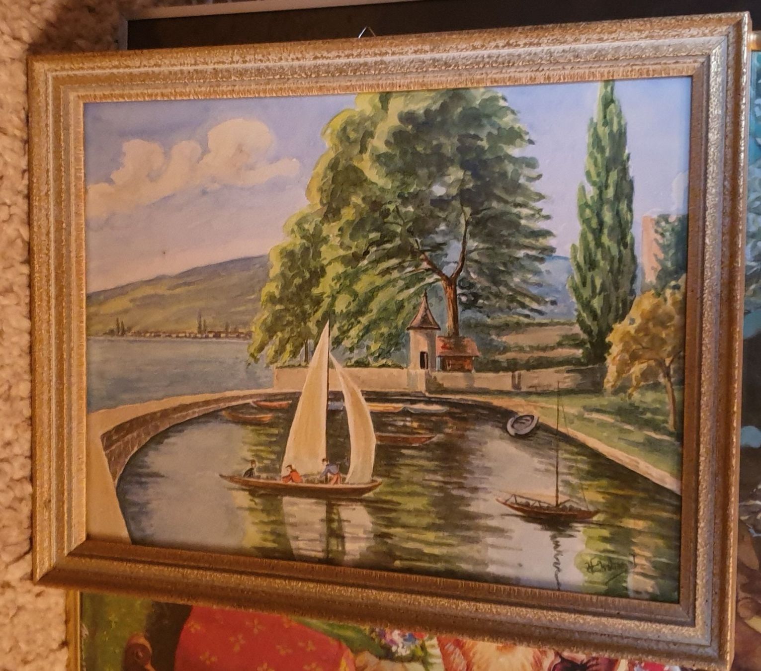Tele & Cornici: Tableau peinture nature – Usato da Court venduto da car_lc8s