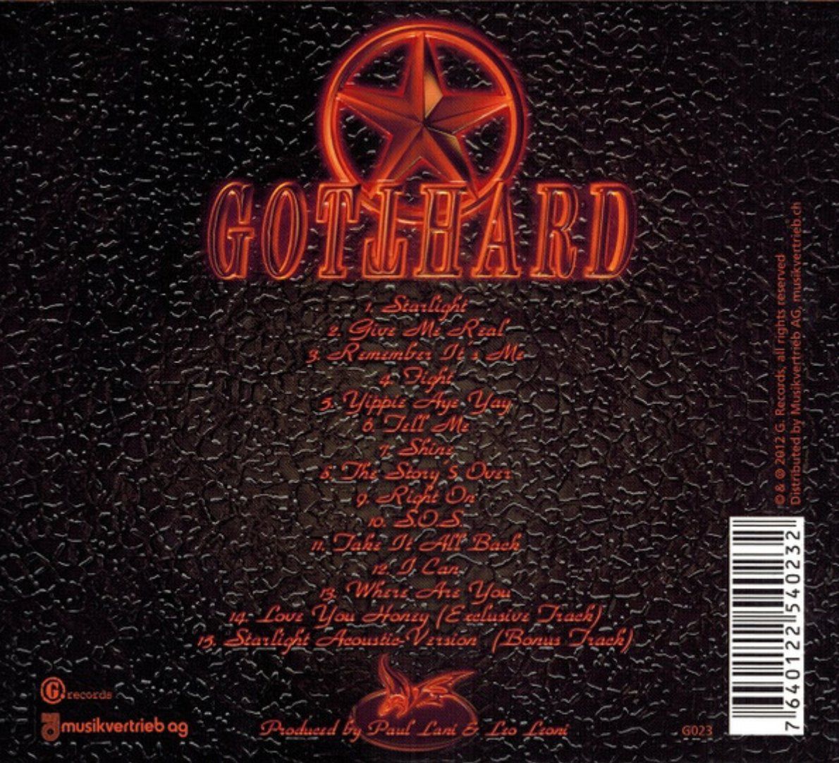 CD: Gotthard - Firebirth (Digipack) – Usato da Brunnen venduto da Barfly5 1