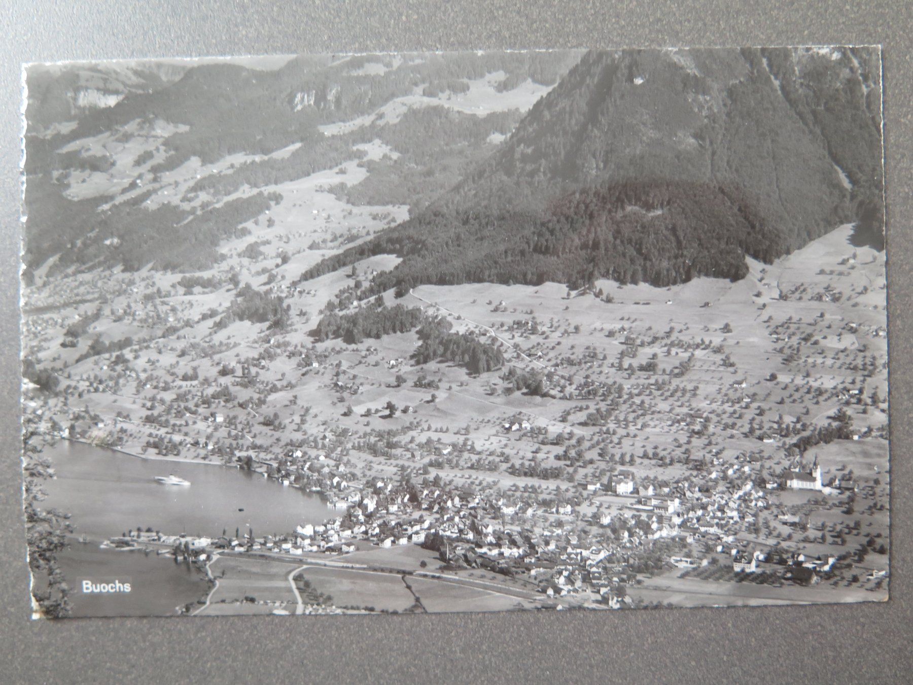 Cartoline postali: BUOCHS - FLUGAUFNAHME – Usato da Wittenbach venduto da lipasal