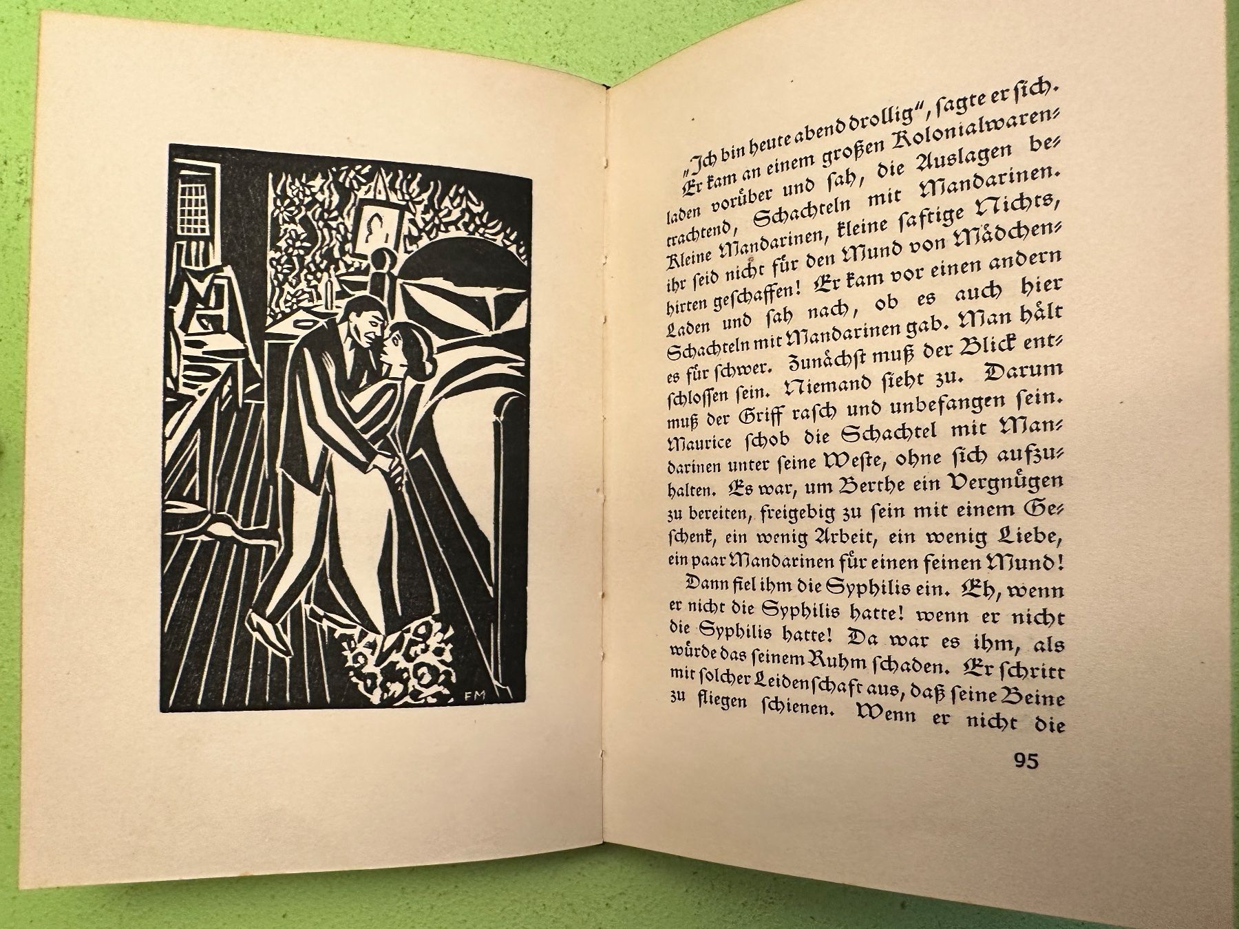 Libri: Charles-Louis Philippe: Bubu vom Montparnasse. 1920 – Usato da Zürich venduto da allp 5