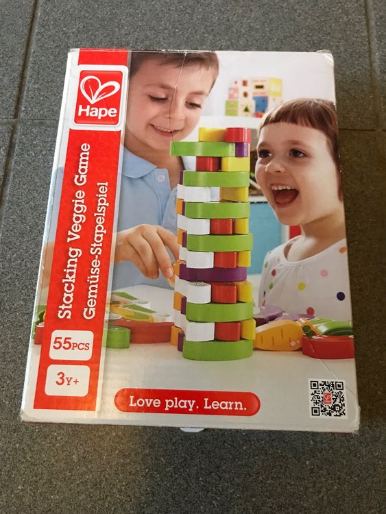 Gemüse Jenga Hape Stacking Veggie Game Kaufen auf Ricardo