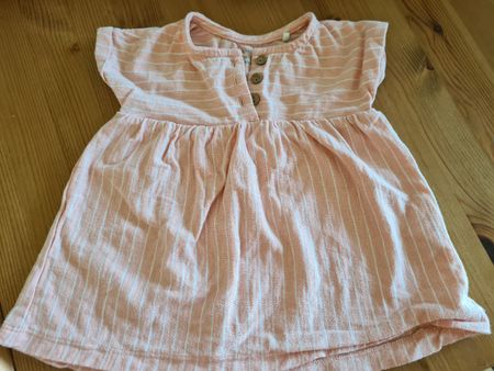 Kleid Gr. 68/6M Sommerkleid gestreift