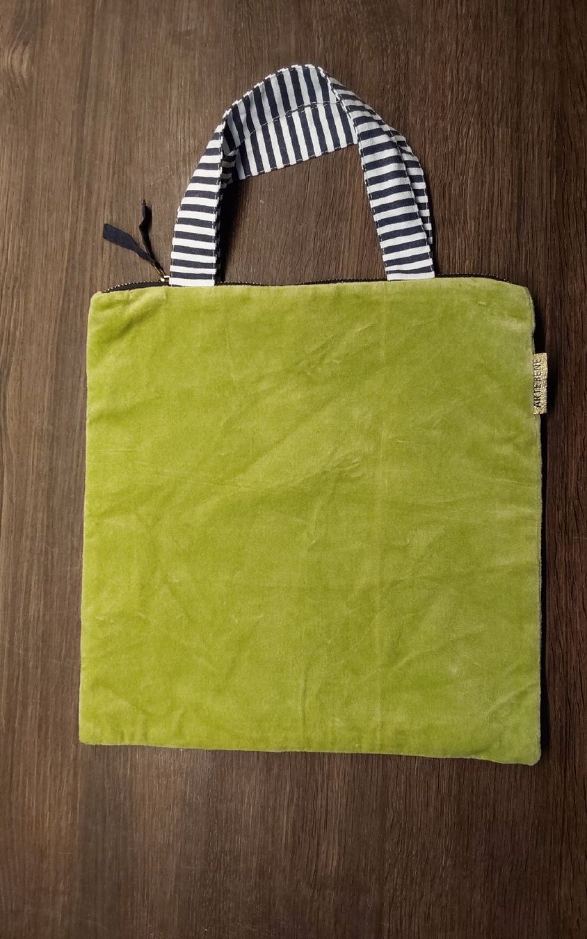 Borse da donna: Tasche Samt artebene grün – Nuovo (secondo la descrizione) da Köniz venduto da scopello12