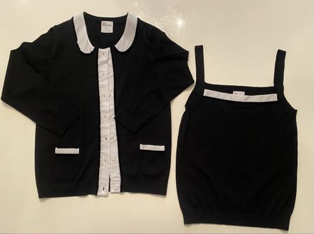 Valentino Strick-Set, Gr. XS, Schwarz/Weiss, neuwertig!