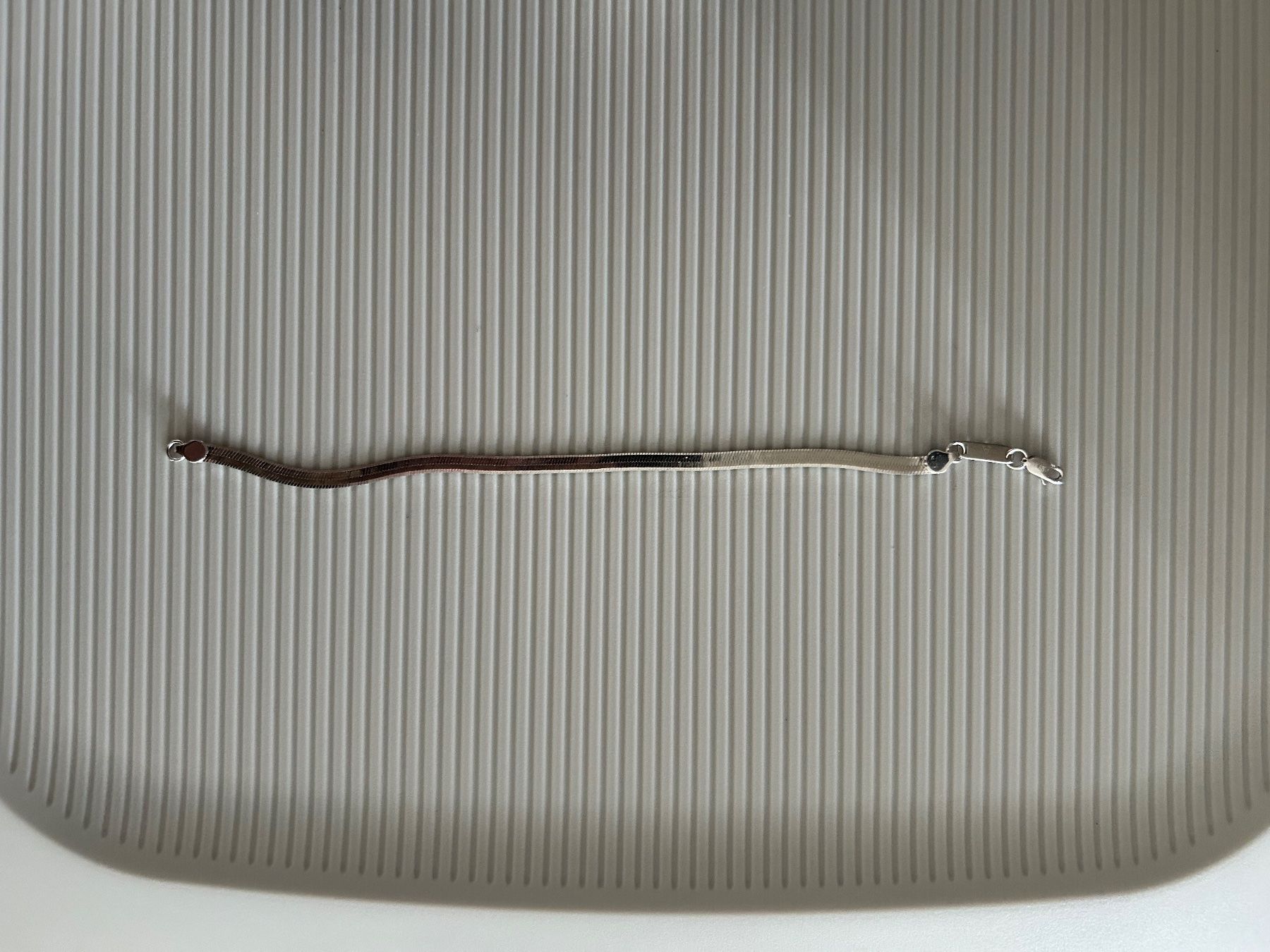 Armbänder & -reifen: Armband, Fishbone, 925 Silber, neuwertig – Neu (gemäss Beschreibung) aus Solothurn von anj_5zhn 1