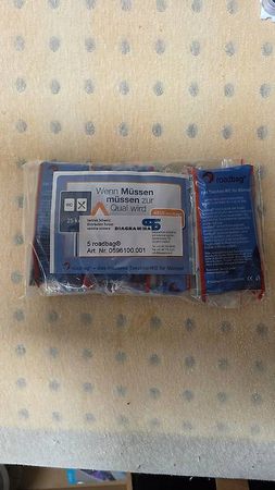 Roadbag  mobiles Taschen-WC für Männer (5 Stück)