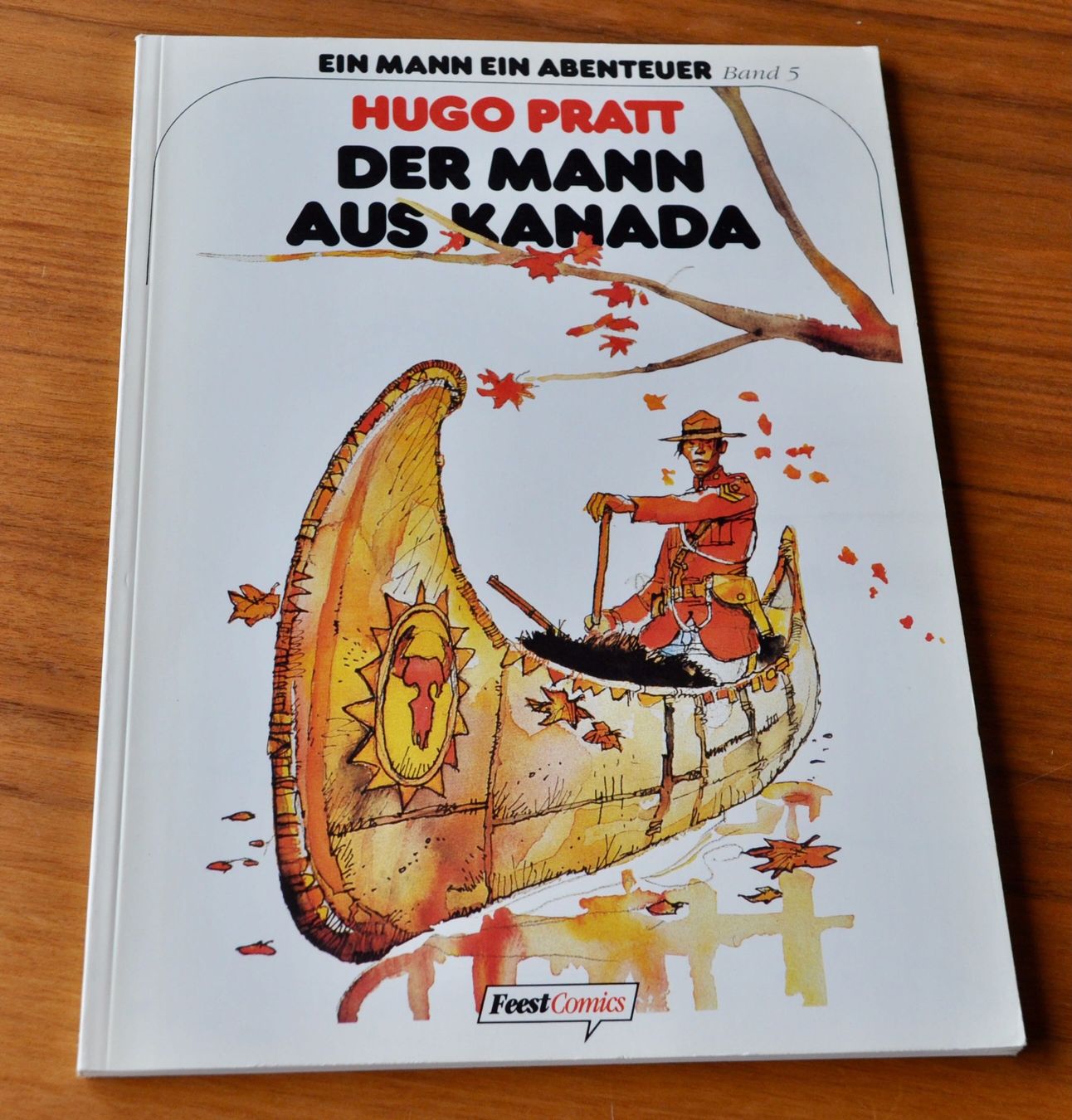 BD: Hugo Pratt: Der Mann aus Kanada, Feest Comics – D'occasion à Basel par fido_mania
