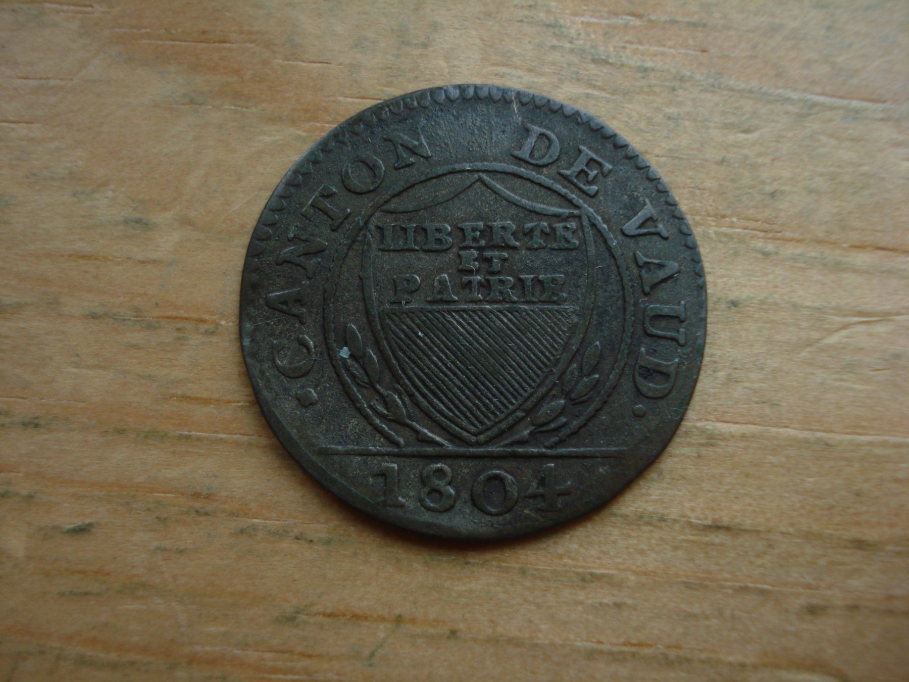 Tutti le monete: (S) Waadt 1 Batz 1804 – Usato da Erlach venduto da Net-Coins
