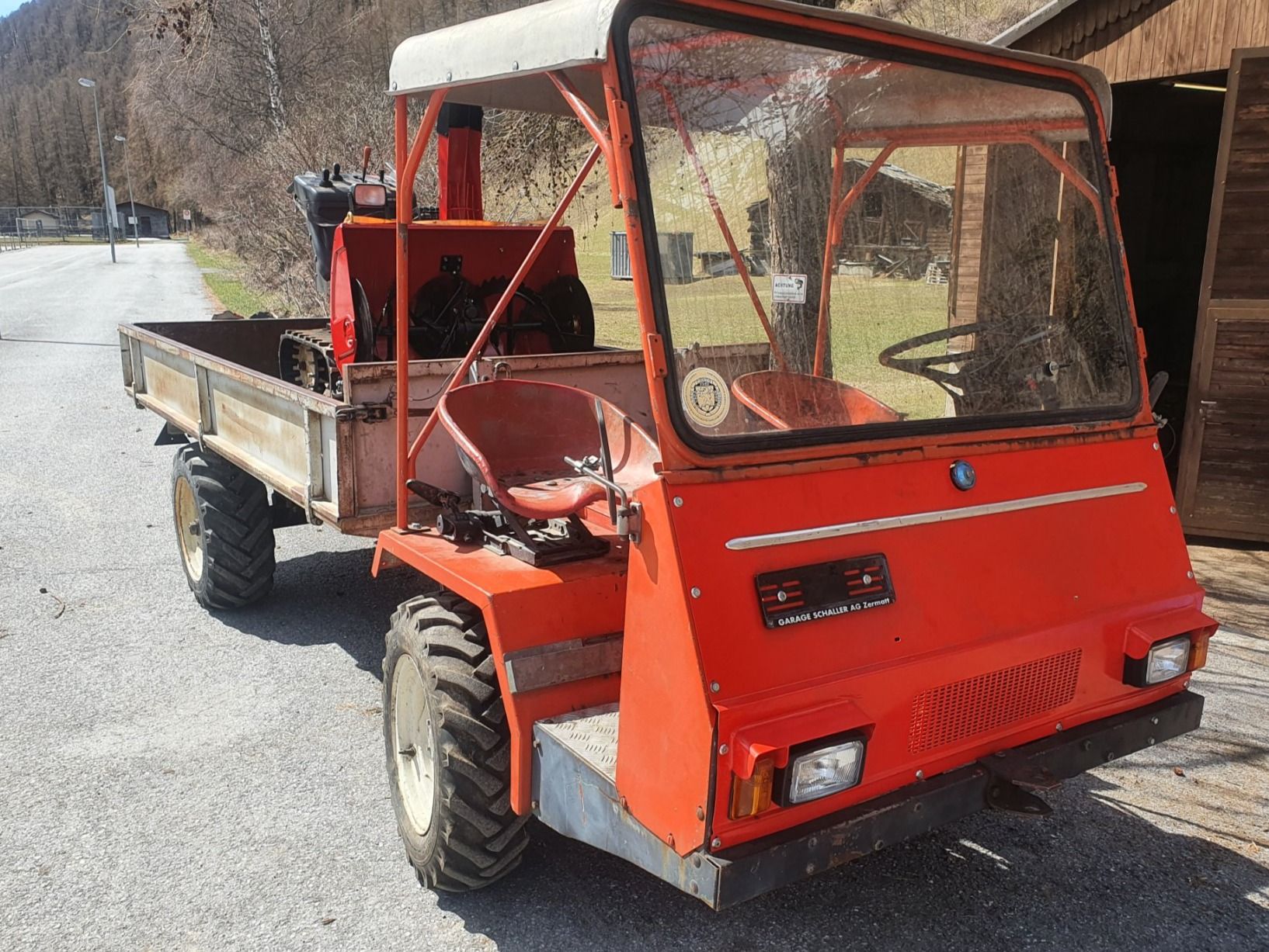 Bucher Trattori: Transporter Bucher TR 1500 – Usato da Zermatt venduto da Heinrich6631 1