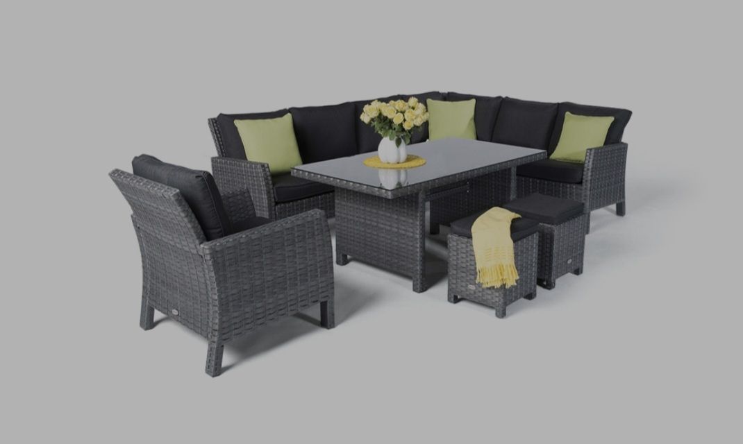 Poltrone: Rattan Sessel schwarz/grau Neu – Nuovo e nell'imballaggio originale da Wädenswil venduto da Gabinomi 4
