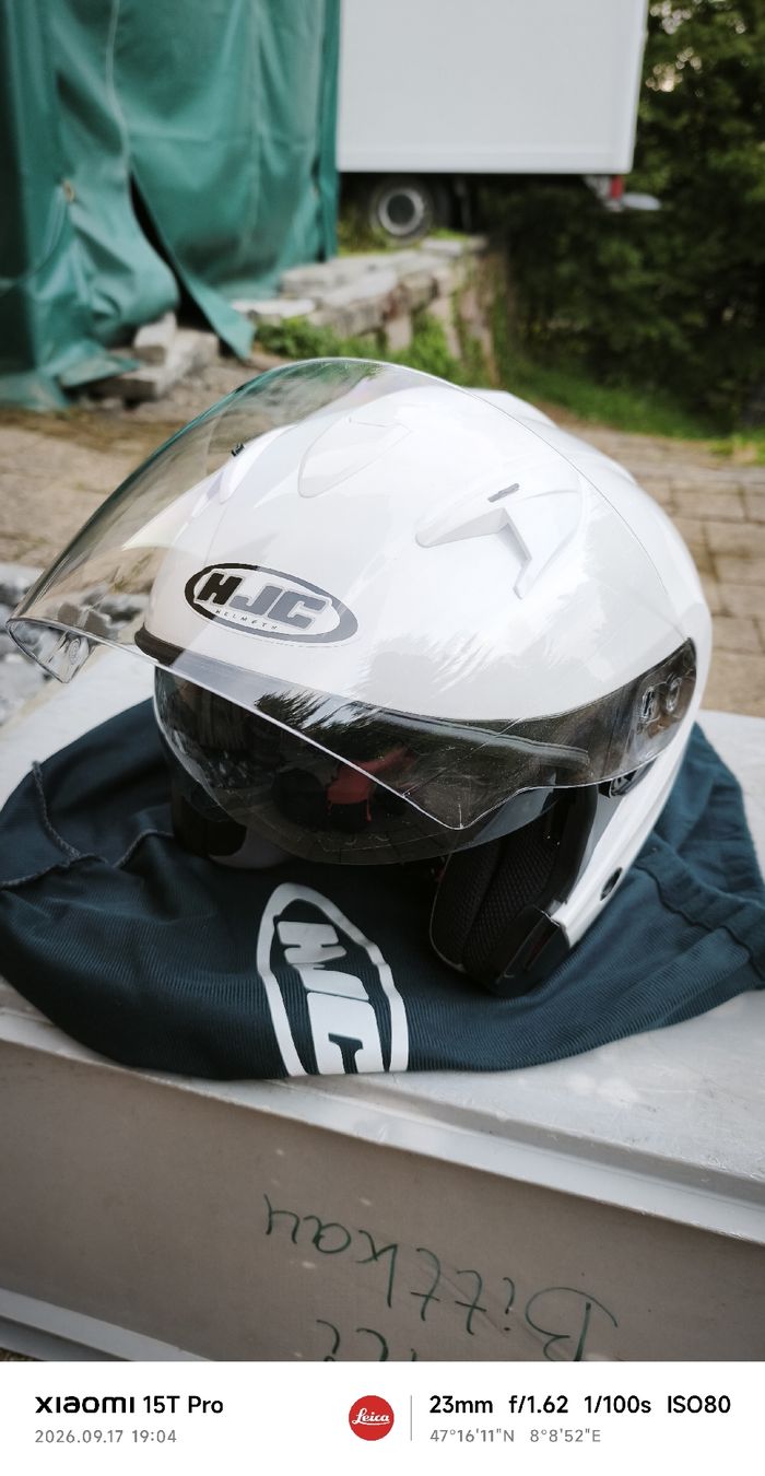 HJC Caschi & visiere: Motorrad Helm HJC Gr.M – Nuovo (secondo la descrizione) da Gontenschwil venduto da Jeepli1970