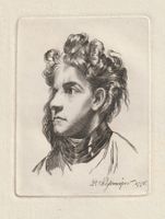 P. Westermeyer, Kupferstecher, Bildnis eines Unbekannten