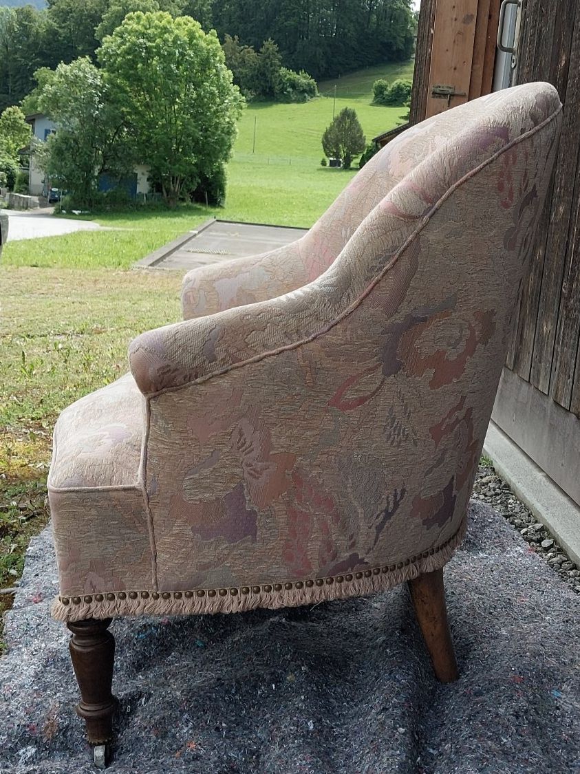 Poltrone: Polstersessel Louis Philippe, Lesesessel – Usato da Lachen SZ venduto da Cmagnolia 2