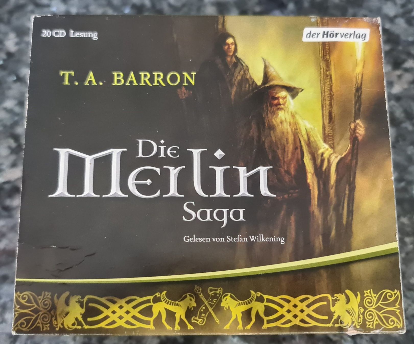 Hörbücher: Hörbuch ,,Die Merlin - Saga" 20 CD´s – Gebraucht aus Uerkheim von Justi.y