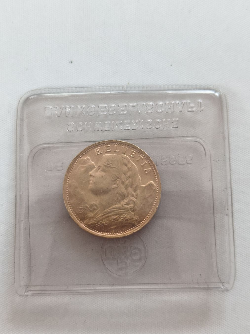 Tutti le monete: 20 fr.1947 aus Gold Wertvolles Weinachtsgeschenck – Nuovo e nell'imballaggio originale da Oberurnen venduto da attratto 2