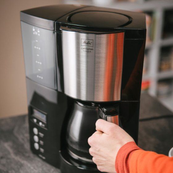 Melitta Macchine per caffè & Macchine per espresso: Melitta Optima Timer- Filterkaffeemaschine Schwarz – Nuovo e nell'imballaggio originale da Reiden venduto da Shop-Sale 2