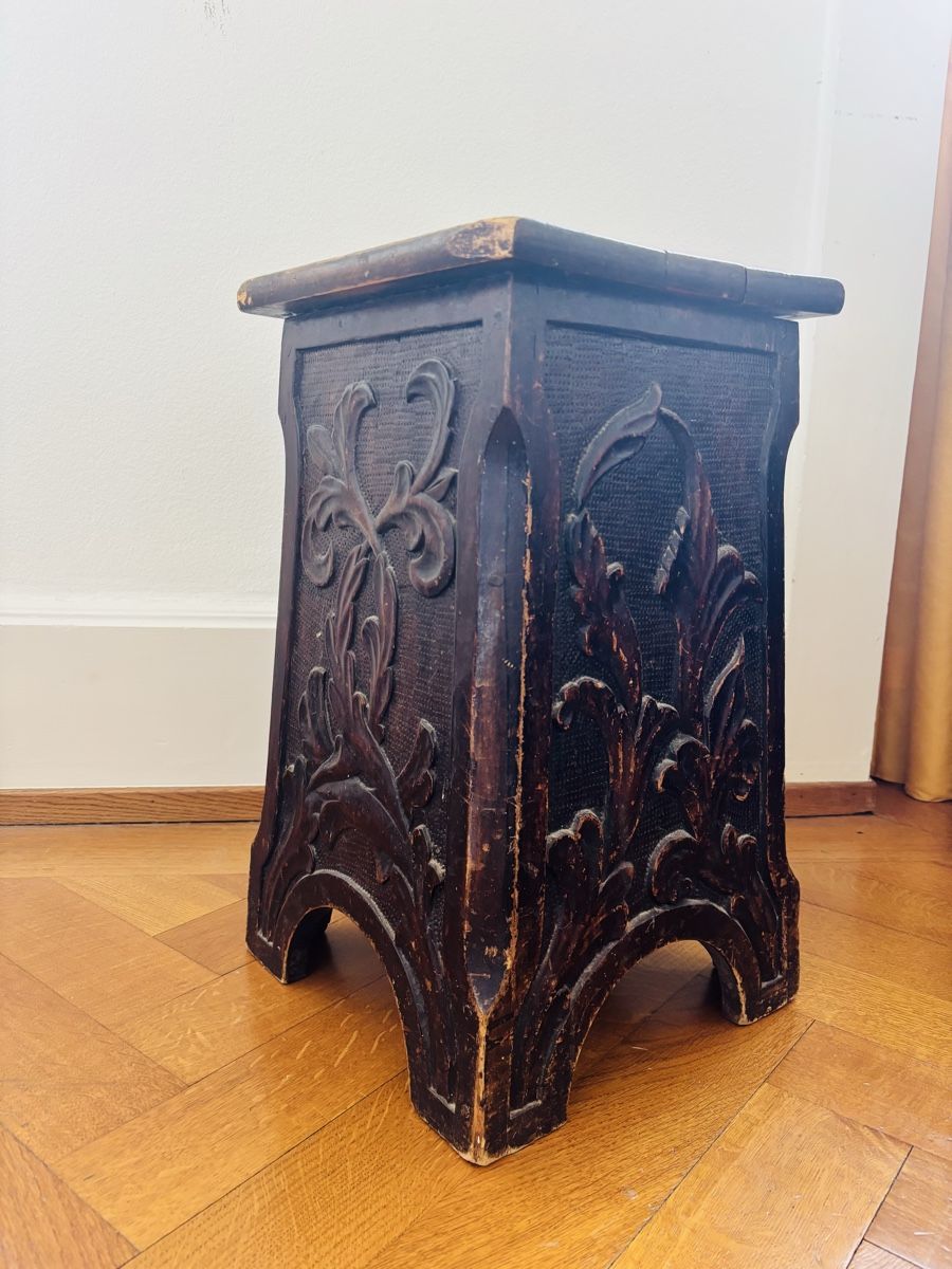 Tabourets: Jugendstil: 2 Hocker aus Holz – D'occasion à Payerne par steffifille 2
