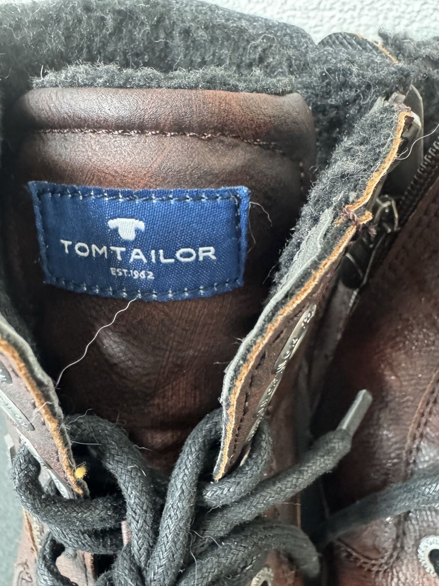 Tom Tailor Scarpe da uomo: Tom Taylor Herren Boots - Grösse 42 – Usato da Gurmels venduto da topsommer 4