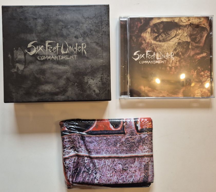 Six Feet Under Commandment Edition Limitée CD et T-shirt (Gebraucht) in ...
