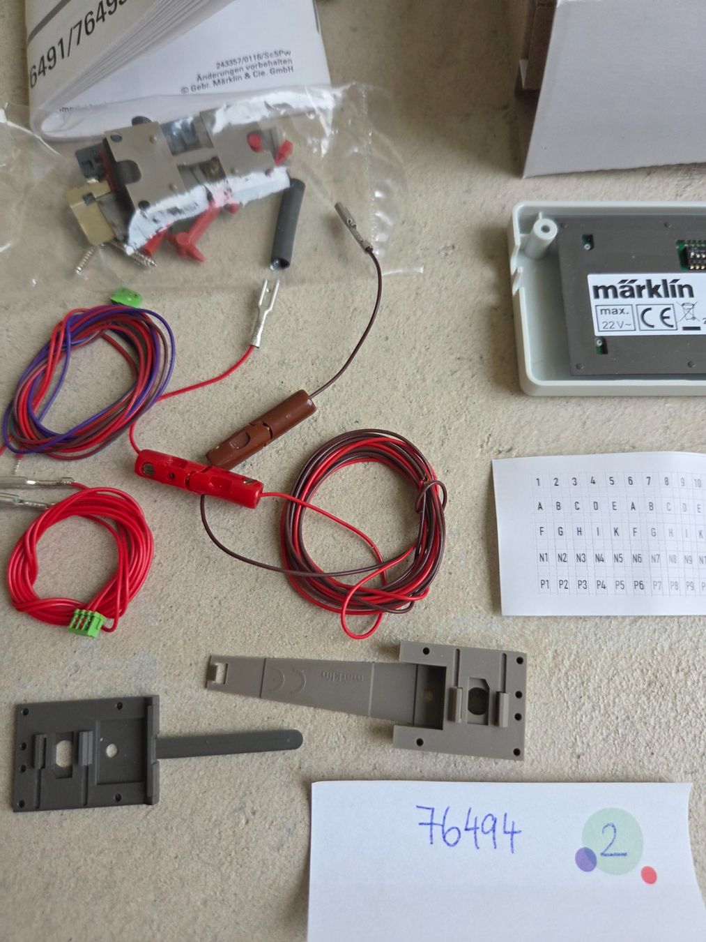 Märklin Modellini di ferrovie: Märklin Lichthauptsignal 76494 – Usato da Udligenswil venduto da Giordi3 2
