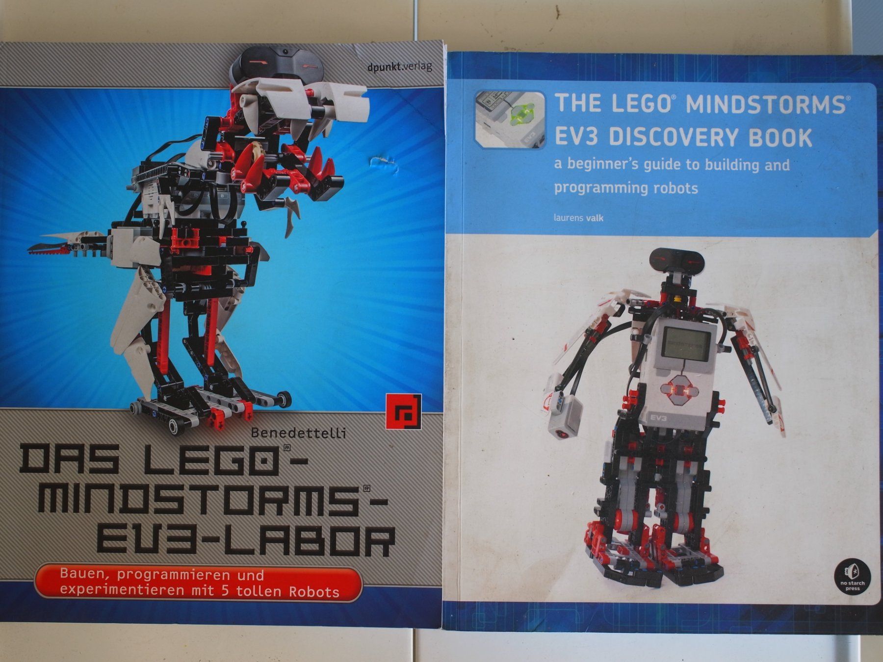 Libri: 2 LEGO Mindstorm Bücher #q1 – Usato da Dietikon venduto da Baro4 2