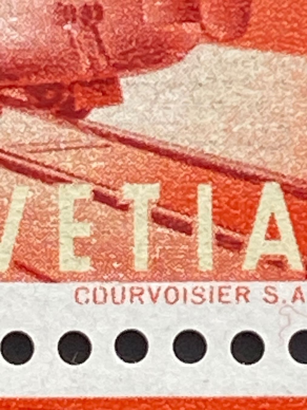 Alle Briefmarken: 279, postfrisch Viererblock, schöne Druckverschiebung – Gebraucht aus Aarau von hilde47 1