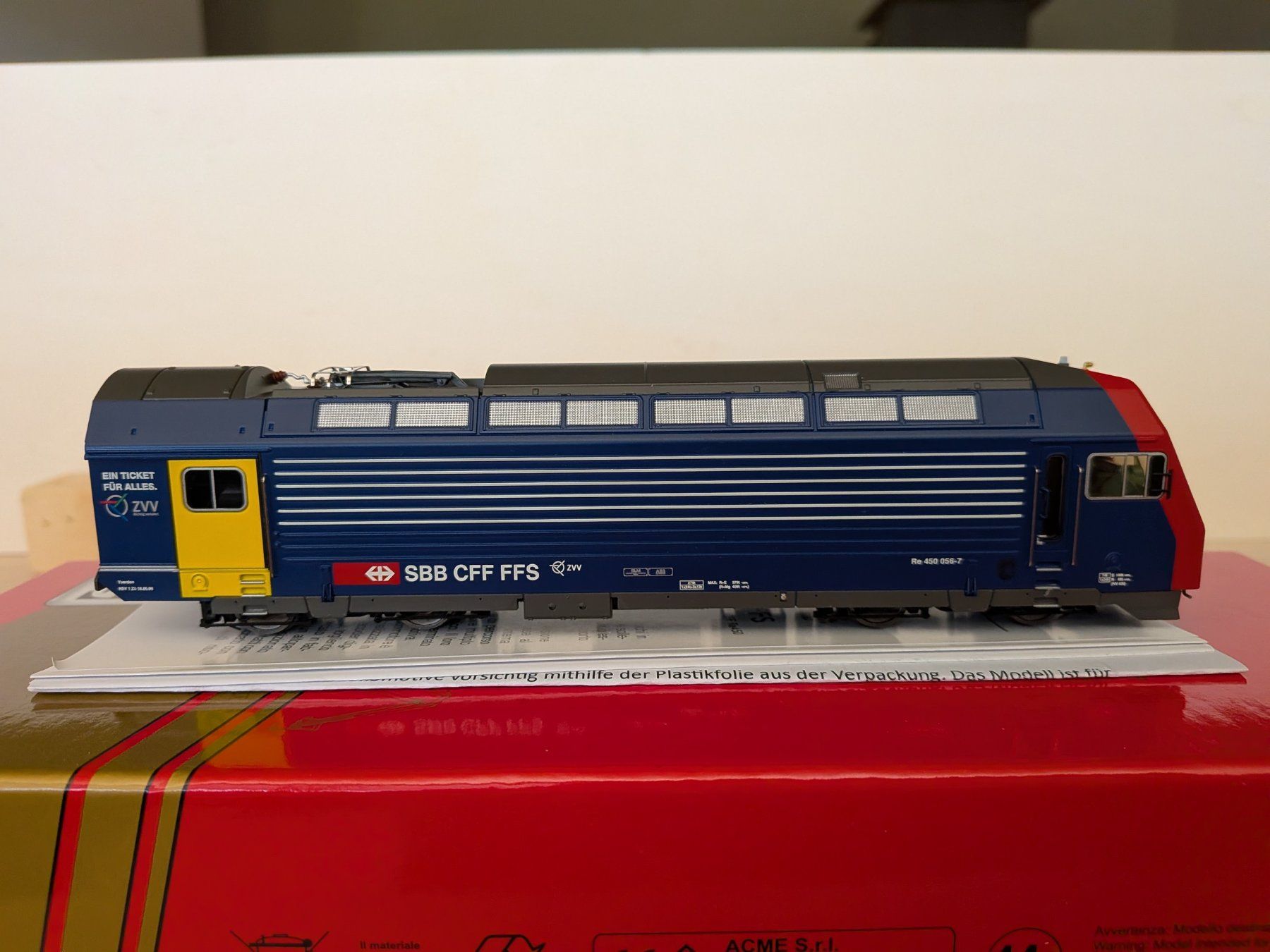 ACME Modellini di ferrovie: ACME Re 450 056 DCS – Nuovo e nell'imballaggio originale da Nennigkofen venduto da sve_zr8t 3