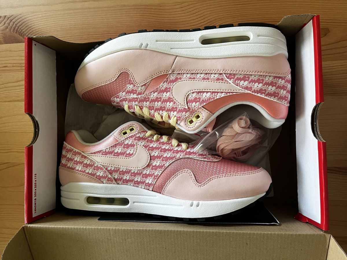 Nike Scarpe da uomo: Air Max 1 Strawberry Lemonade EU 42.5 – Nuovo e nell'imballaggio originale da Liebefeld venduto da donetasy 1