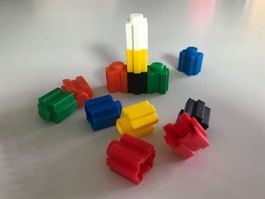 50 kg (!) Bausteine "Clic Brick" / Höhe 2 cm