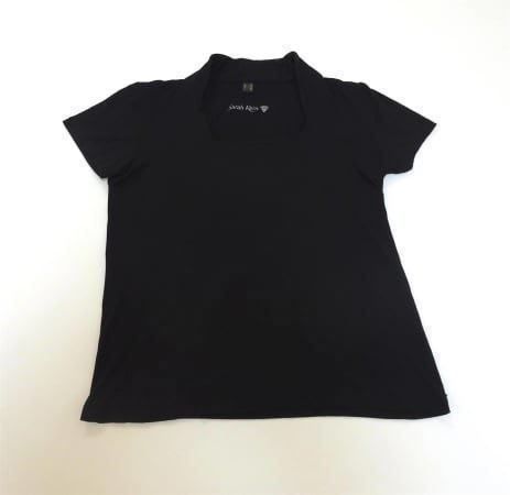 T-Shirts: Sarah Kern - elastisches Shirt - schwarz - Grösse 40 – Gebraucht aus Zofingen von Justizia_01 1